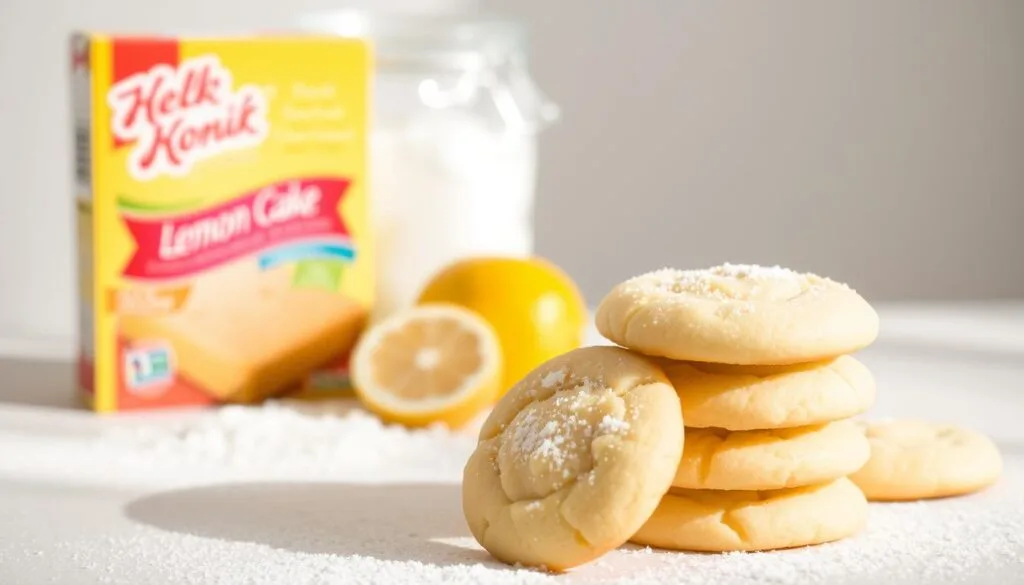 lemon cookie recipe with cake mix