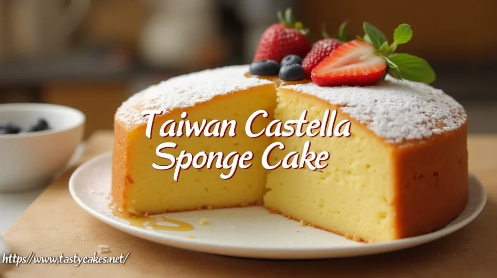 Taiwan Castella Sponge Cake